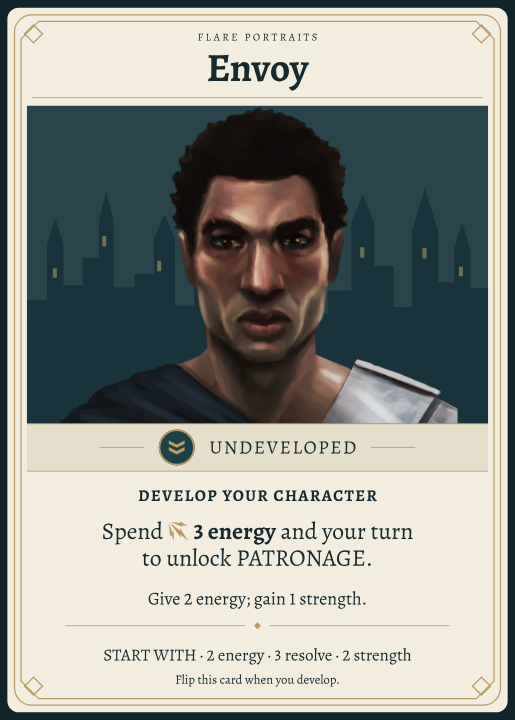 Envoy, Characters