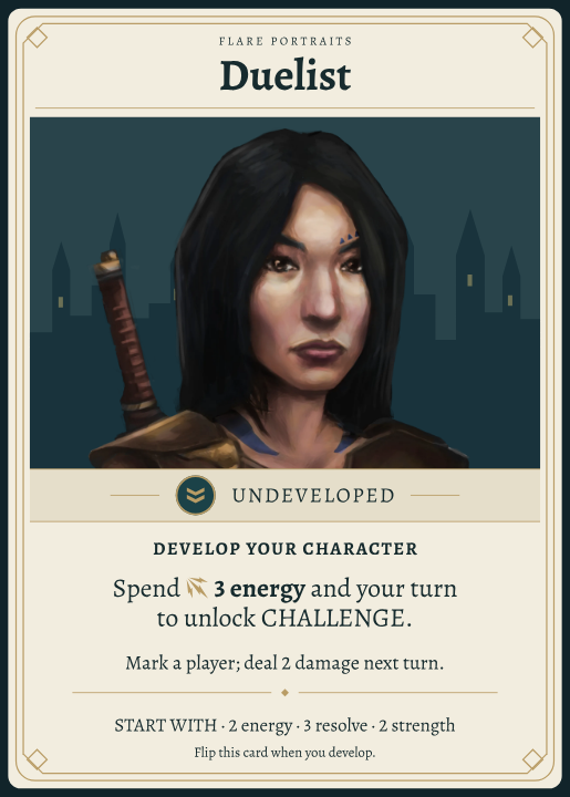 Duelist, Characters