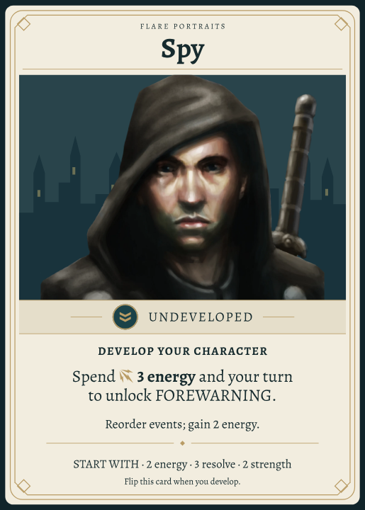 Spy, Characters